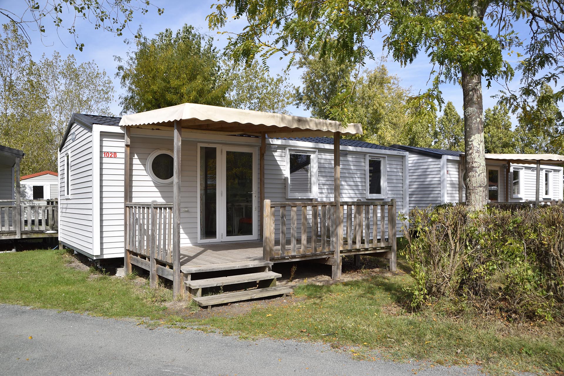 Mobilhome Grand large (Mobil home de 7 ans) Camping Grand Pré
